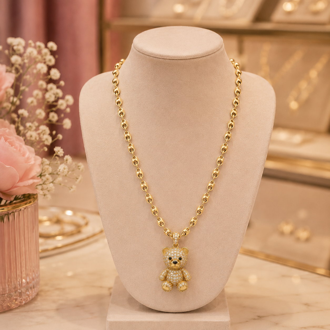CADENA ORO LAMINADO 18K MUJER.